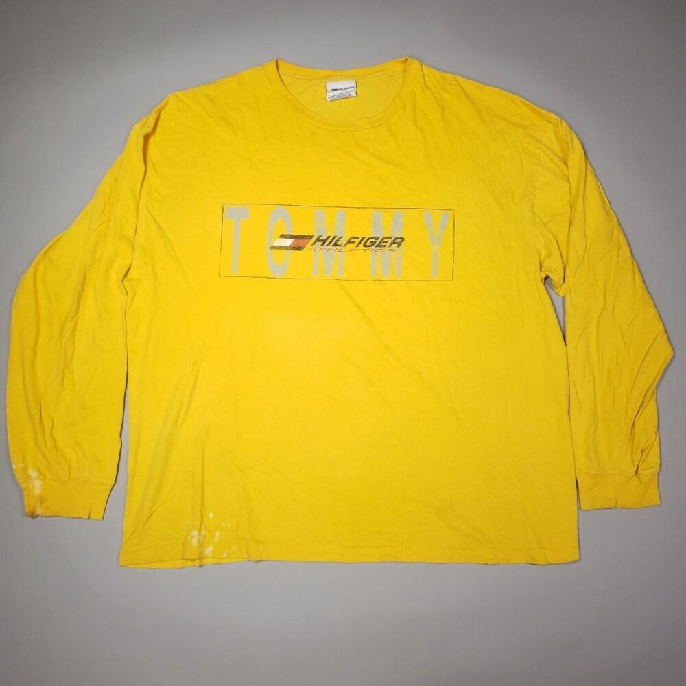 Vintage 90s Tommy Hilfiger Athletics long sleeve Mens 2XL
